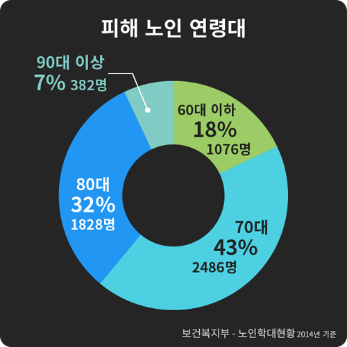 피해 노인 연령대